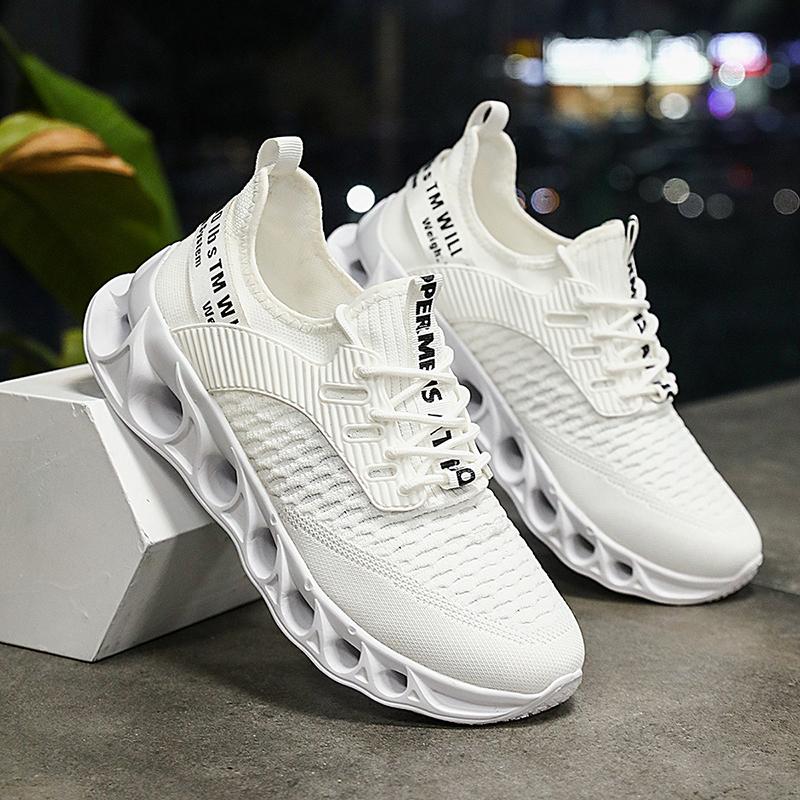 

Men s Sports Shoes Lightweight Breathable Running Sneakers Comfortable Non Slip Walking Shoes Fashion Casual Shoes for Men 36 рожевий червоний колір