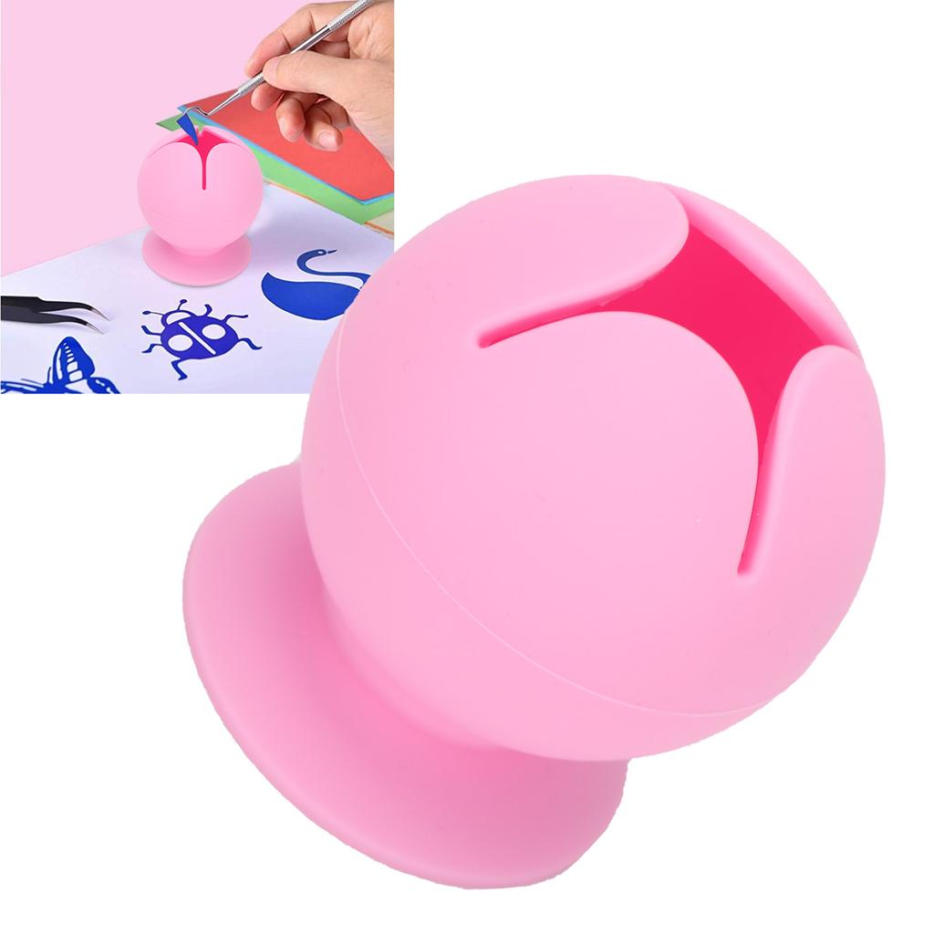 Scrap Collector Silicone Suctioned Cup for Collecting Waste Vinyl Weeding Desktop Storage