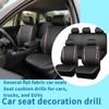 Leather Stitching Hot Diamond Diamond Diamond Water Rhinestone Universal Car Diamond Seat Cover