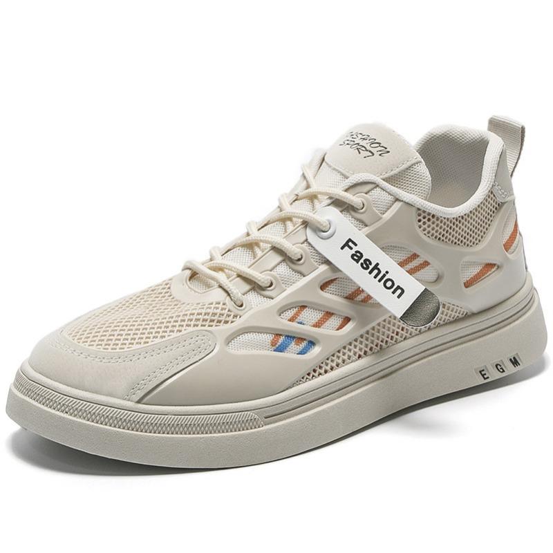 Wiosenne nowe oddychające męskie buty deskorolkowe z niską cholewką wszechstronne buty studenckie trendy męskie codzienne męskie buty