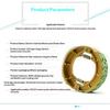 Motorcycles Brake Shoes Drum Brake Pad Block Cg125/110 Gs125/130 For Electric Scooter Moped Atv Wear-Resistant Replacement Parts