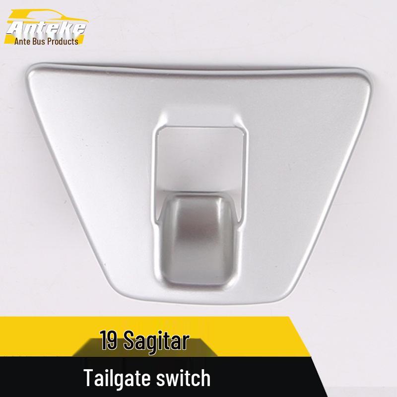 Sagitar Tailgate Switch Carbon Fiber Trim for 19 Models