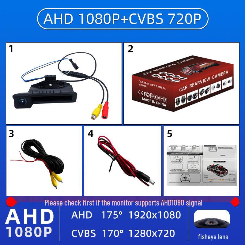 Waterproof HD Rear View Backup Camera for BMW 5 Series (2008/2010)