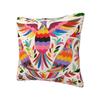 Custom Fashion Mexican Otomi Birds Texture Pillow Case 40x40cm Sofa Folk Floral Art Luxury Cushion Cover Car Pillowcase