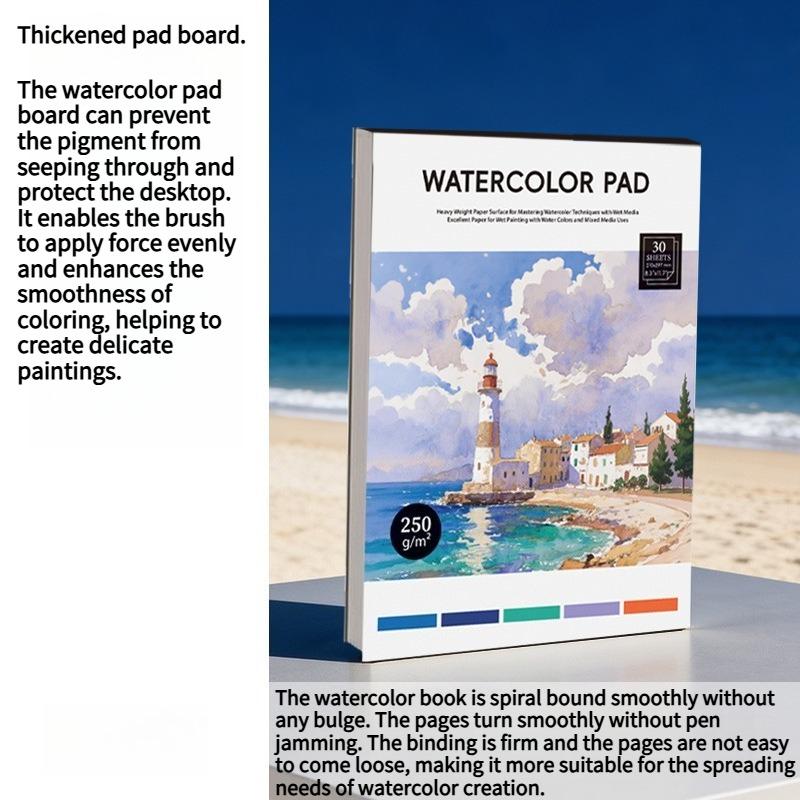 1PC new watercolor book children's painting book hot-selling sketchbook art students