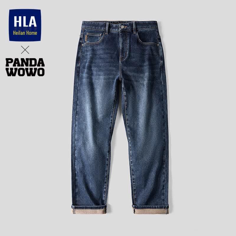 HLA Men s Panda Wowo Slim Straight Jeans 38