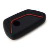 Brand New High Quality Car Key Case For Skoda Octavia Full Package Silicone Waterproof Black Red Line For ID.3