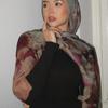 New Printing Chiffon Long Scarves For Muslim Women Color Watercolor Digital Printing Soft Shawl Maldives Female'S Hijabs