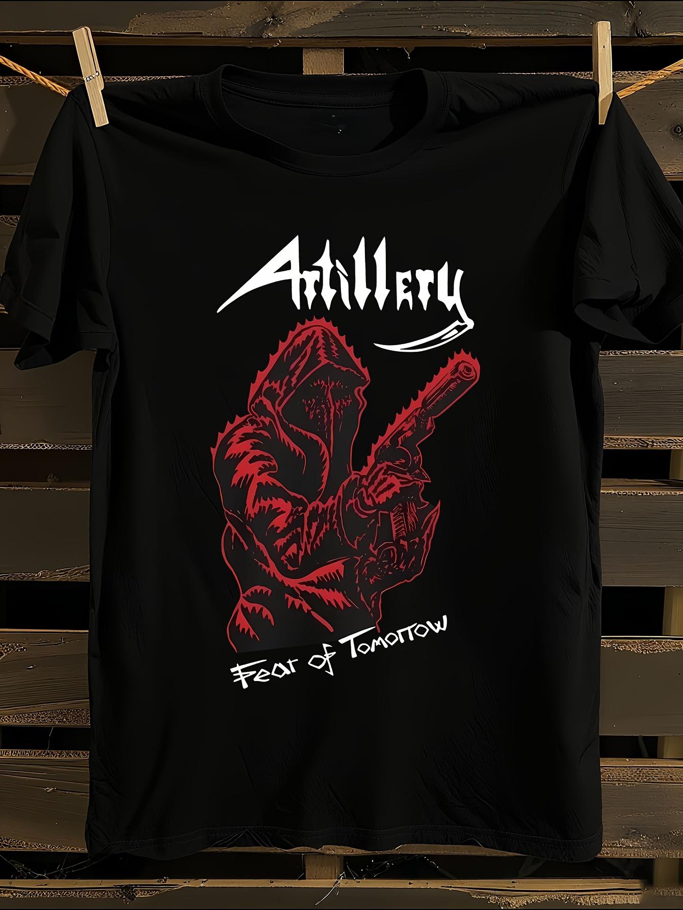 s Artillery Fear Of Tomorrow Band Tshirt S