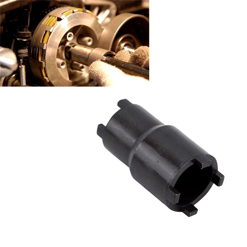 Black Motorcycle Poweka New 20mm 24mm Clutch Lock Nut Tool Spanner Socket For Honda Crf 600rr 450r