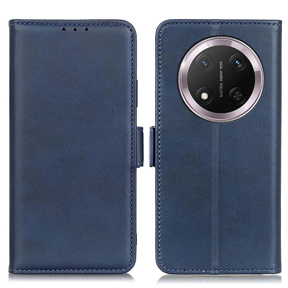 For Honor Magic7 Lite 5G/X9c 5G/X60 Pro 5G Case Stand Cowhide Texture PU Leather Phone Cover