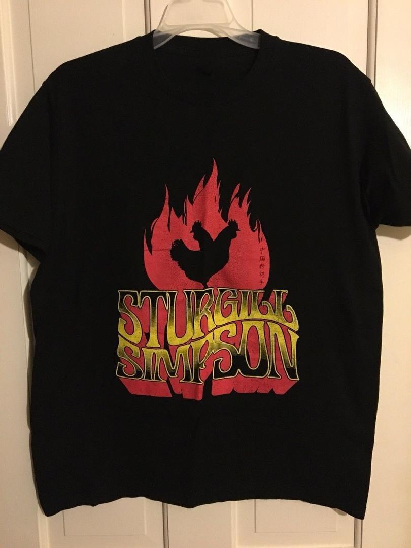 STURGILL SIMPSON High Top Mountain Shirt Black Unisex S-5XL XXXXL