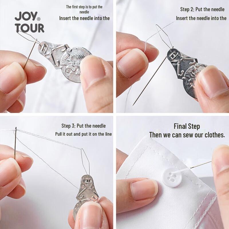 Mini Portable Travel Sewing Kit Set (10-Pack)