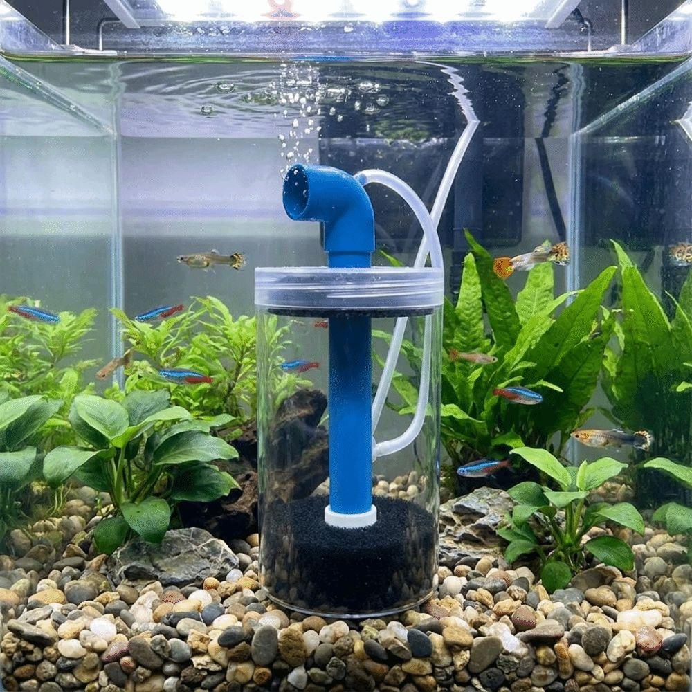 Detachable Fish Tank Filter Transparent Submersible Water Purifier  Aquariums