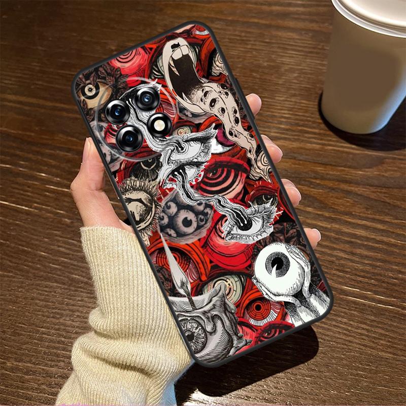 

Scary Face Eyes For OnePlus Nord CE 5 2 3 4 Lite N20 N30 Case For OnePlus 15 R 13 12 11 8T 10T 13T 12R 13R OnePlus 8T