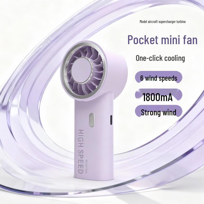 

Portable USB Mini High-Speed Silent Pocket Fan for Outdoor Cooling 5.7*4.2*130cm