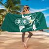 Cori-tiba Football Club Crest Printed Microfiber Beach Towel, Soft And Absorbent, Quick-Dry, Ideal for Summer Travel, Beach Essential, Swimming Pool