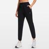Unisex Quick-Dry Breathable Running Pants with Double Side Pockets and Elastic Drawstring