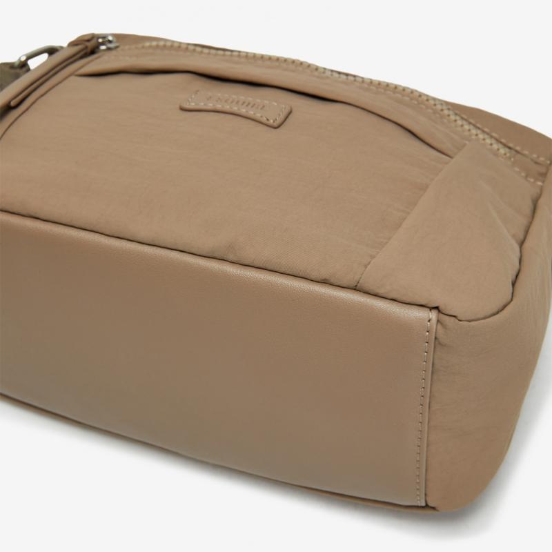 Esquire Collection Esquire Days Lightweight Mini Crossbody Bag Beige
