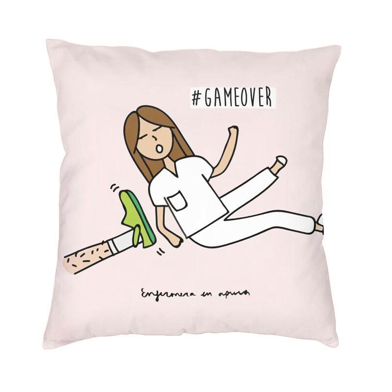 

Enfermera En Apuros Nurse Medical Health Pillow Cover Home Decorative Cushions Throw Pillow Living Room Doublesided Printing 30x30cm 12x12in