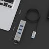 LENTION USB Hub Gigabit Compatible High Speed Adapter with Wired LAN Ethernet USB Expansion Surface Pro Compatible 10/100/1000Mbps 0.5m 3-Port USB3.0