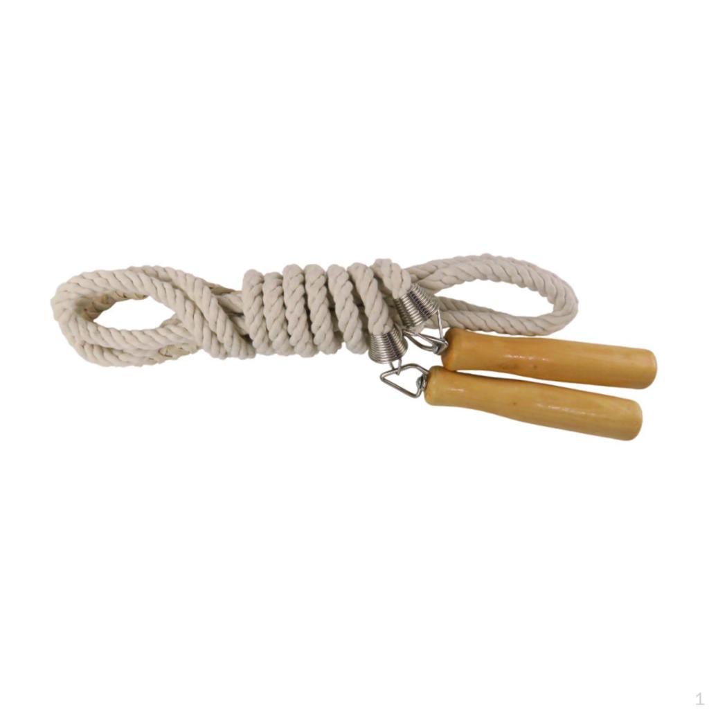 Group Activity Jump Rope with Wooden Handle for Fitness Competitions