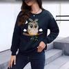 Korean Fashion Pullover Setwear Women Clothes Cartoon