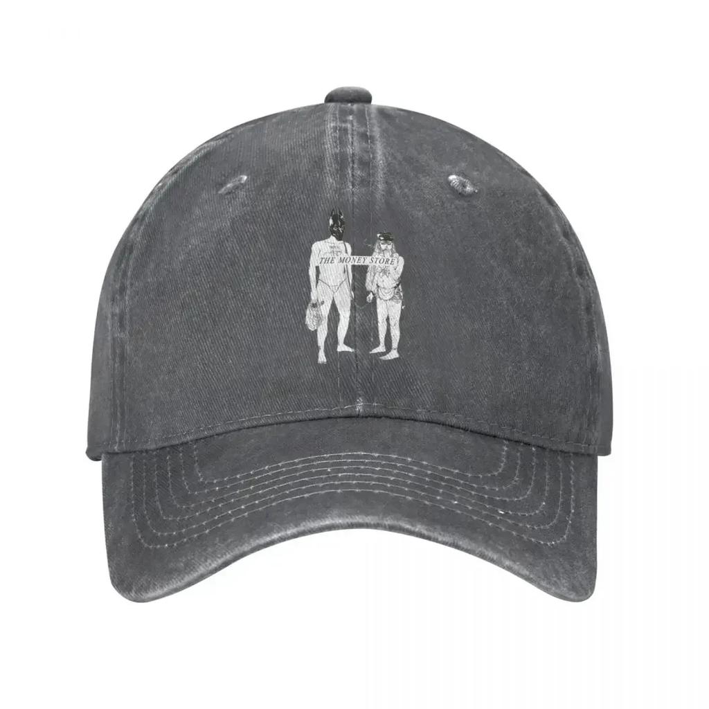 Death Grips The Money Store Cover Baseball Caps Vintage Distressed Washed Sun Cap for Unisex Women Running Golf Gift  Hat