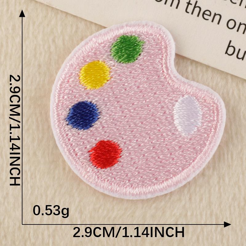 Cartoon Embroidered Computer Patch, DIY Cloth Sticker, Clothing & Handbook Accessory