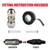 For Fiat 500 Ford KA Clutch Pipe Repair Kit with Fitting Instruction Slave Master Cylinder
