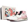 Legacy 312 High Top Vintage Basketball Shoes Women's White Pink FZ5047-120(Team40-S-BOX)