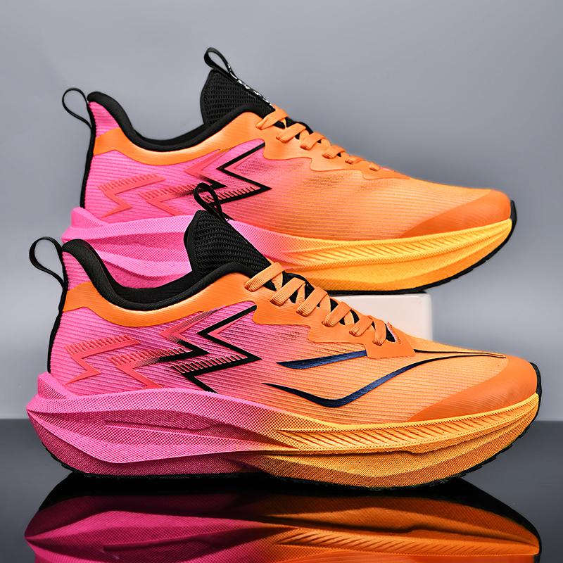 High Quality Men Run Shoes Breathable Sneakers Shock-absorbing Anti Slip Couple Casual Shoes Comfort Ultra Light Training Shoes