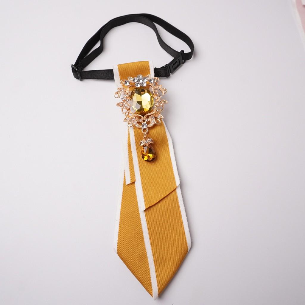 College Style Double Layer Collared Bow Tie For Students And Performances