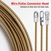 Electrician Tools Automatic Thread Guide Connect To 5mm Wire Fast Cable Puller Auxiliary Tools