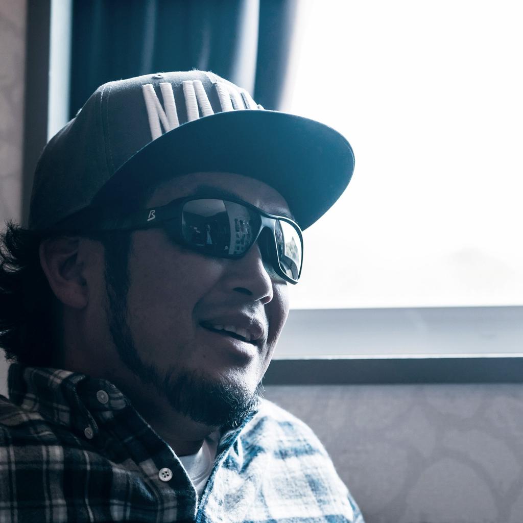 Polarized Sunglasses Clear Black [Bunny Walk] BW-020 BW-0204F GRAY-F