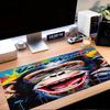 1PC Custom Name "Colorful Chimpanzee Artwork" Mouse pad, keyboard and mouse desk pad, for computer notebook  Birthday Gift For Any Room Or Office