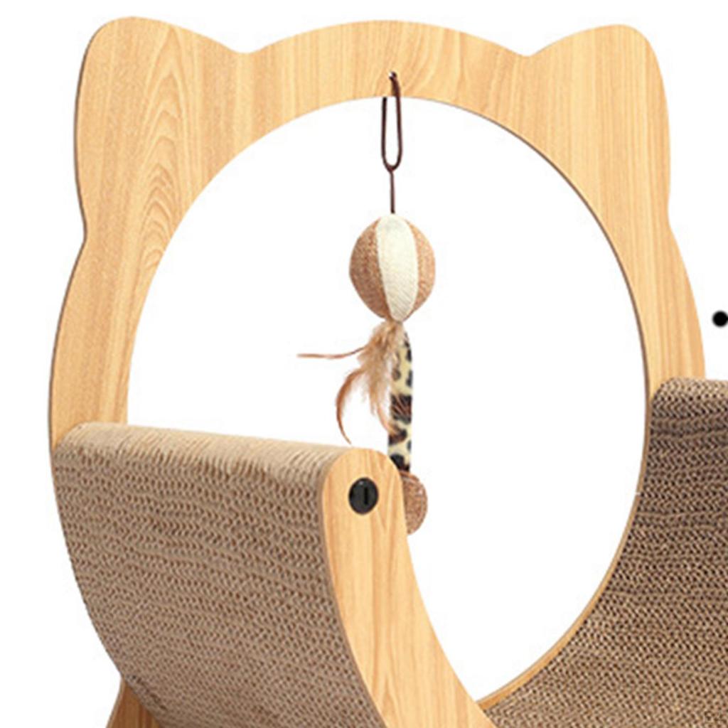 Cat Scratcher Sofa Pad Interactive Play Set for Feline Entertainment