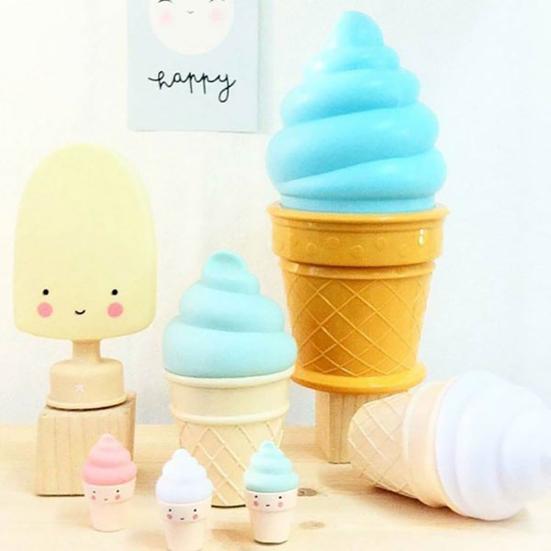 Neuheit Eis Schreibtisch Tisch Nachtförmiges LED-Licht Schlafzimmer Heimdeko Lampe