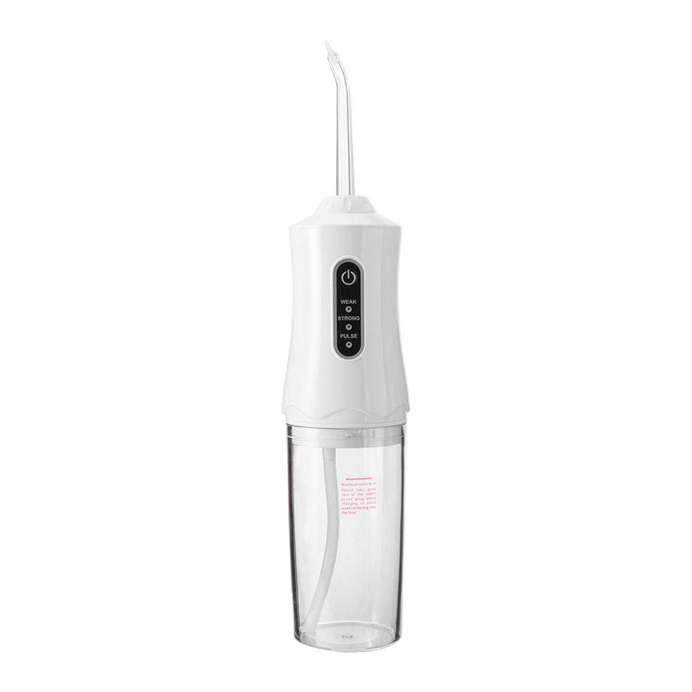 USB Rechargeable Oral Irrigator Portable Pulse Technology Water Flosser Electric 4 Nozzles Teeth Cleaner Travel Home Use
