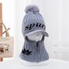 2025 winter wool hat women's cute hairball pullover knitted hat velvet thermal ear protection cycling Lei Feng hat