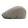 Autumn Winter Velvet Thick Warm Cap Men's Corduroy Beret British Retro Forward Cap Painter Cap