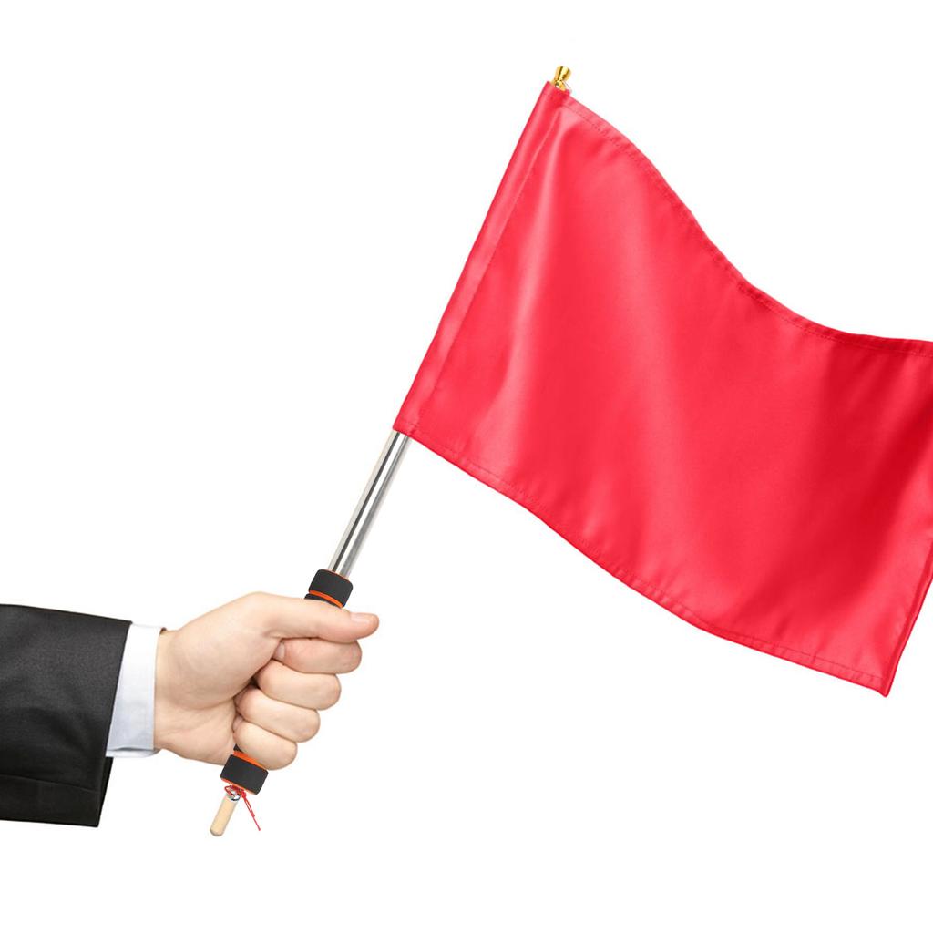 Portable Flagpole 3 Meters Telescopic Handheld Flagpole Foldable For Storage Lightweight And Compact Sturdy Construction