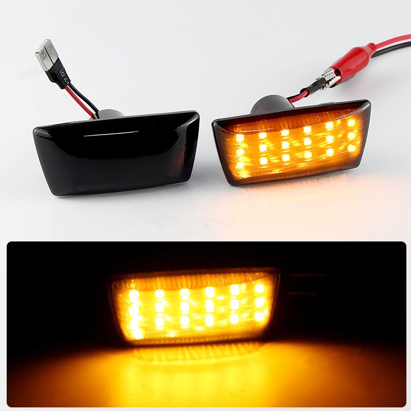 

2pcs LED Dynamic Flowing Side Fender Marker For Opel Astra Zafira Corsa Insignia Meriva Adam Chevrolet Cruze Turn Signal Light