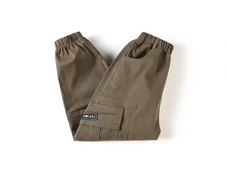 Children's Casual Big Pocket Street-Style Pants (Spring/Autumn)