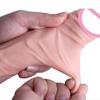 Opakované použití kondomu Prodlužovač penisu pro muže Kondomy Zvětšení erekčního kroužku na penis pro dospělé