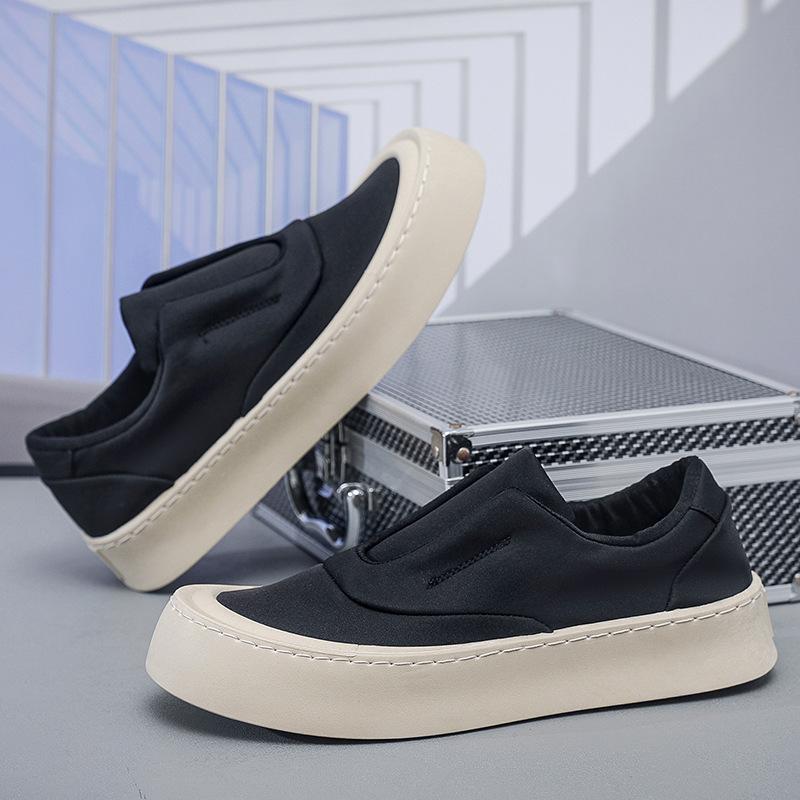 Student Fashion Foot Lazy Shoes Youth Personality Umbrella Cloth Board Shoes Travel Leisure Platform Shoes