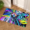 Colorful Abstract Fusion Carpet Design for Playrooms Study Room Dining Room Dormitory Anti-slip Rug Decorate Offices Perfect Gift for Friends & Family