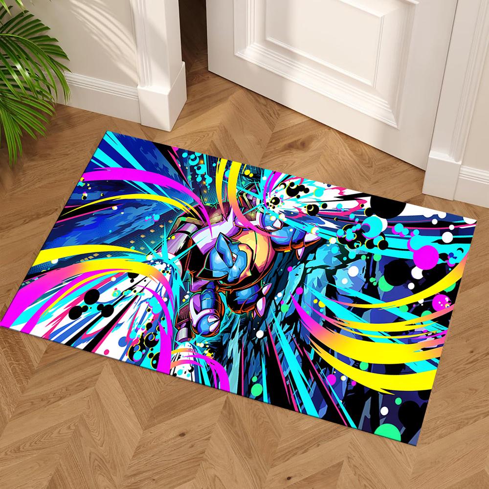 Colorful Abstract Fusion Carpet Design for Playrooms Study Room Dining Room Dormitory Anti-slip Rug Decorate Offices Perfect Gift for Friends & Family