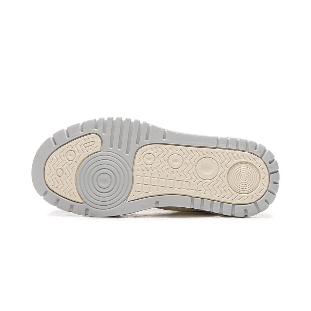 Li Ning Trendy Leap Skateboard Shoes Women's Low top Champagne White/Cloud Blue AGCW166-2