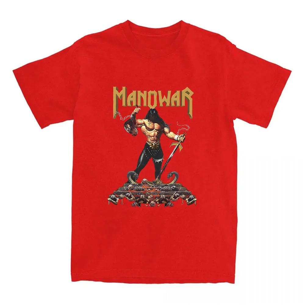 Manowar Hip Hop Band Print Tshirts The Blood Our Enemies Tour 2025 Tees Short Sleeve Women T-shirt Women Clothes Graphic Shirt